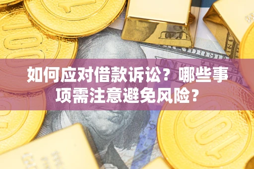 武汉如何应对借款诉讼？哪些事项需注意避免风险？