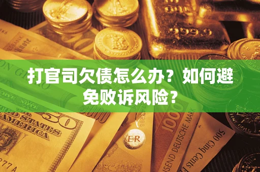 武汉打官司欠债怎么办？如何避免败诉风险？