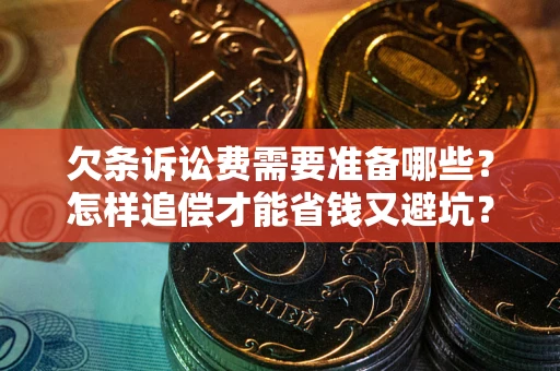 武汉欠条诉讼费需要准备哪些？怎样追偿才能省钱又避坑？