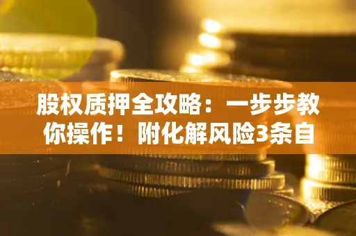 武汉股权质押全攻略：一步步教你操作！附化解风险3条自救法则