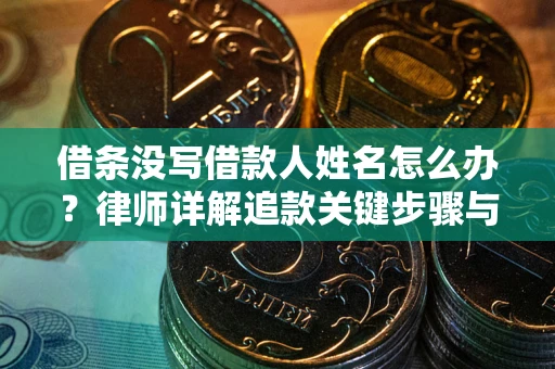 武汉借条没写借款人姓名怎么办？律师详解追款关键步骤与证据链构建