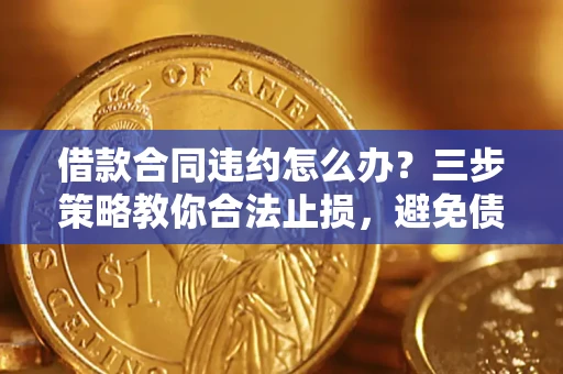 武汉借款合同违约怎么办？三步策略教你合法止损，避免债务危机升级