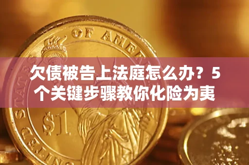 武汉欠债被告上法庭怎么办？5个关键步骤教你化险为夷